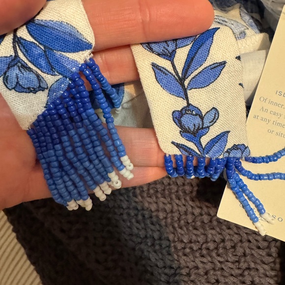 Calypso St Barth Blue and White Floral Dress - Picture 3 of 14